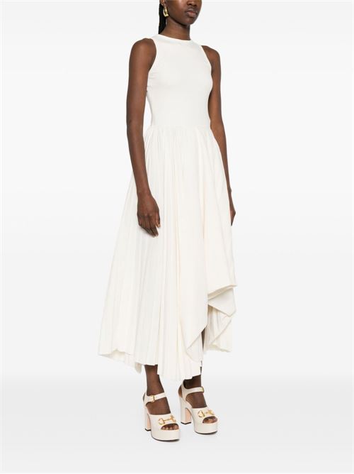 Abito midi asimmetrico ALEXANDER MCQUEEN | 814517QLAED9015
